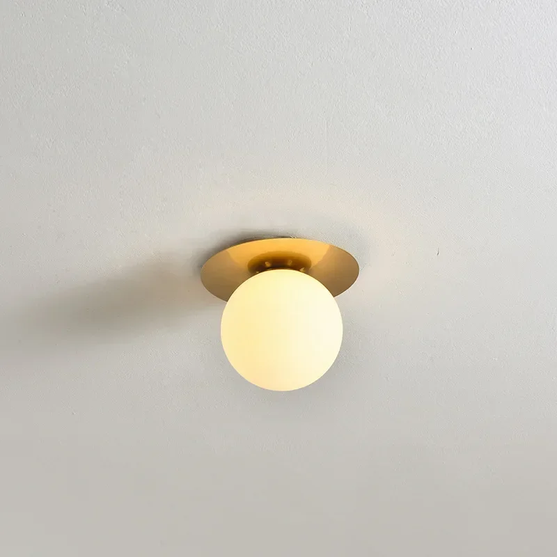 

Nordic Modern Ceiling Light Surface Mounted Balcony Tube Light LED Circular Embedded Small Ceiling Hallway Spotlight Home Decor