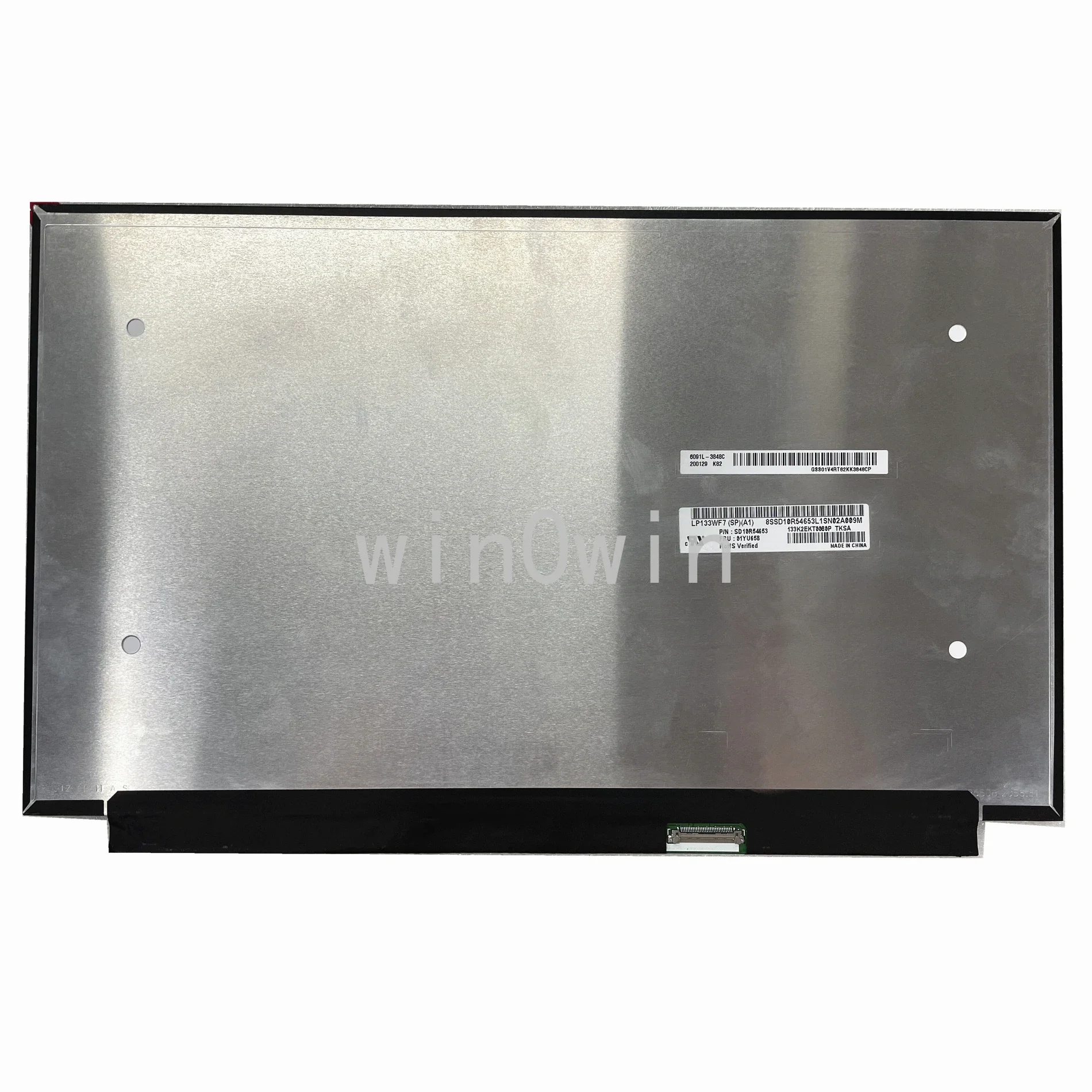 

LP133WF7 SPA1 13.3'' IPS Laptop LCD Screen 1920*1080 EDP 30 PINS 72% NTSC