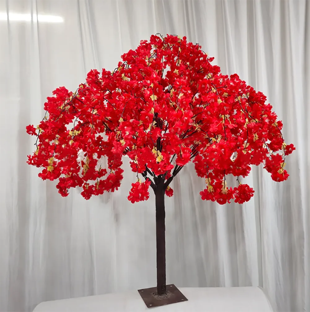 

Artificial Cherry Blossom Tree Wedding Event Table Decoration Centerpiece Flower Tree 4FT