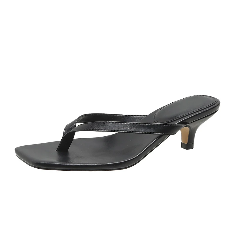 2026 Sommer Neuheiten: Damen Zehensteg-Sandalen – Bequeme Pantoletten mit niedrigem Absatz für Freizeit und Streetstyle – Detail 14