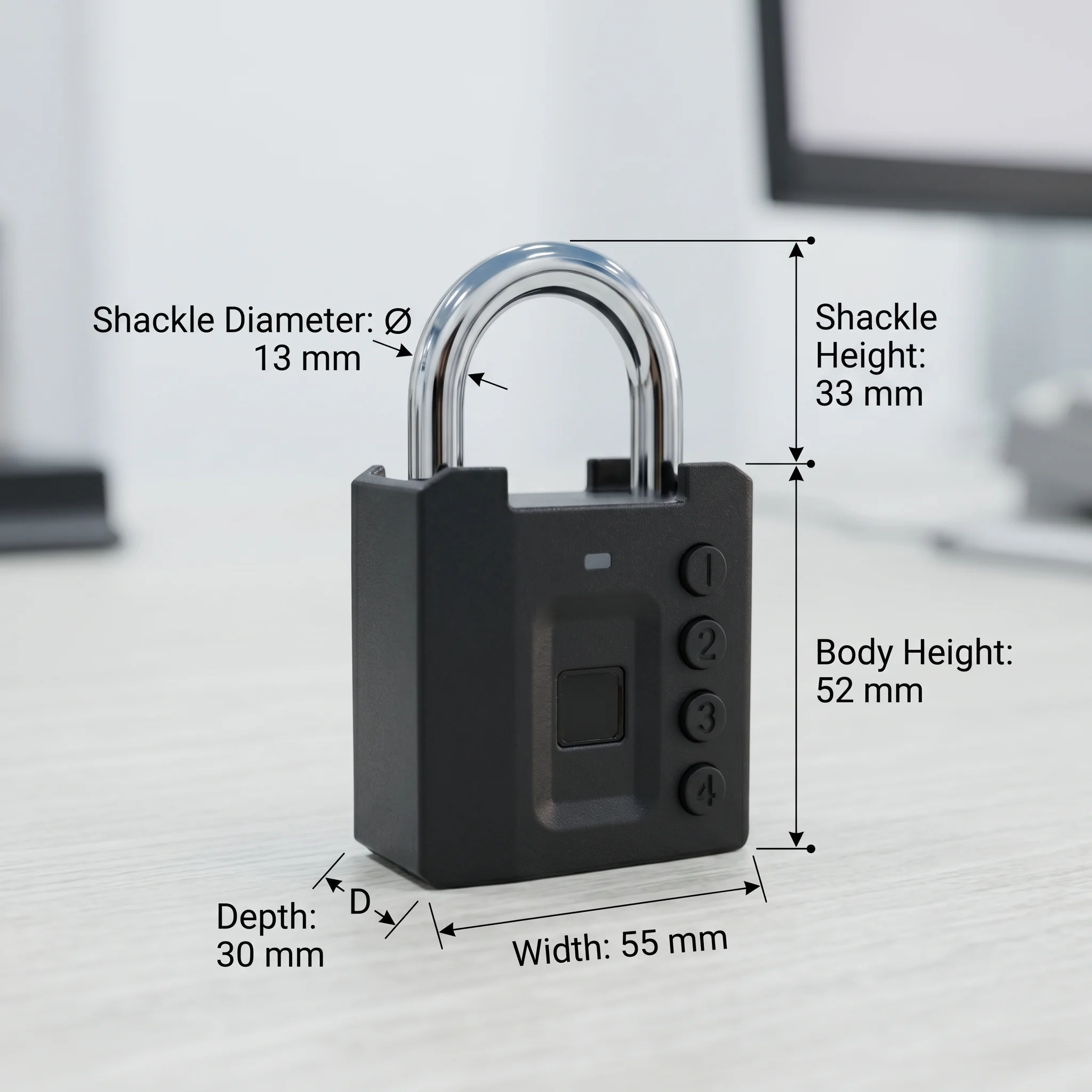 CDOK SY705 Tuya Smart Padlock, Outdoor Waterproof Padlock, Multifunctional Padlock gallery 5