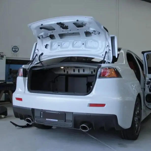 

Автоматические стойки задней двери с пружиной для Mitsubishi Lancer Evolution X (CZ4A) 2007-2016, поддержка подъема багажника, демпфер амортизатора