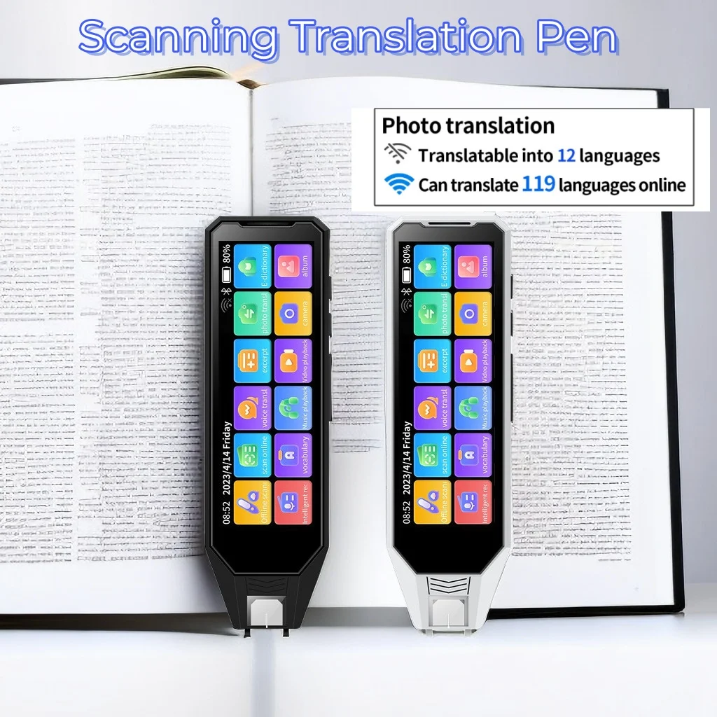 Offline speech translation device Scan Pen Upgrade Dictionary Pen Dyslexia translation device for language learners