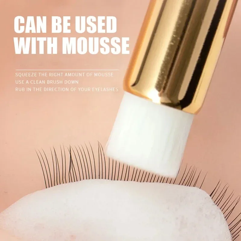 

Eyelash Cleaning Brush Lash Shampoo Brush for Eyelash Extensions Peel Off Nose Pore Blackhead Remover Professional Makeup Tools