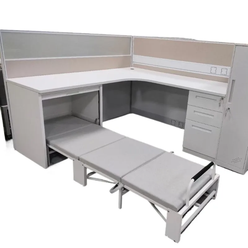 New design, durable, minimalist style, modern modular folding bed, metal frame