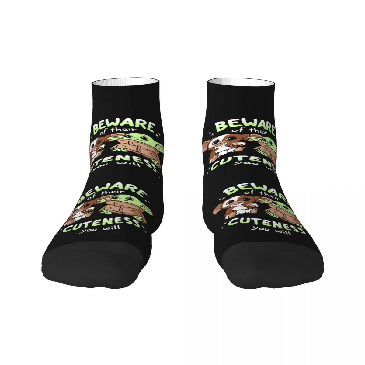 Cool Gremlins Gizmo Mogwai Socks Men Women Warm 3D Printed Sci Fi Monster Movie Football Sports Socks