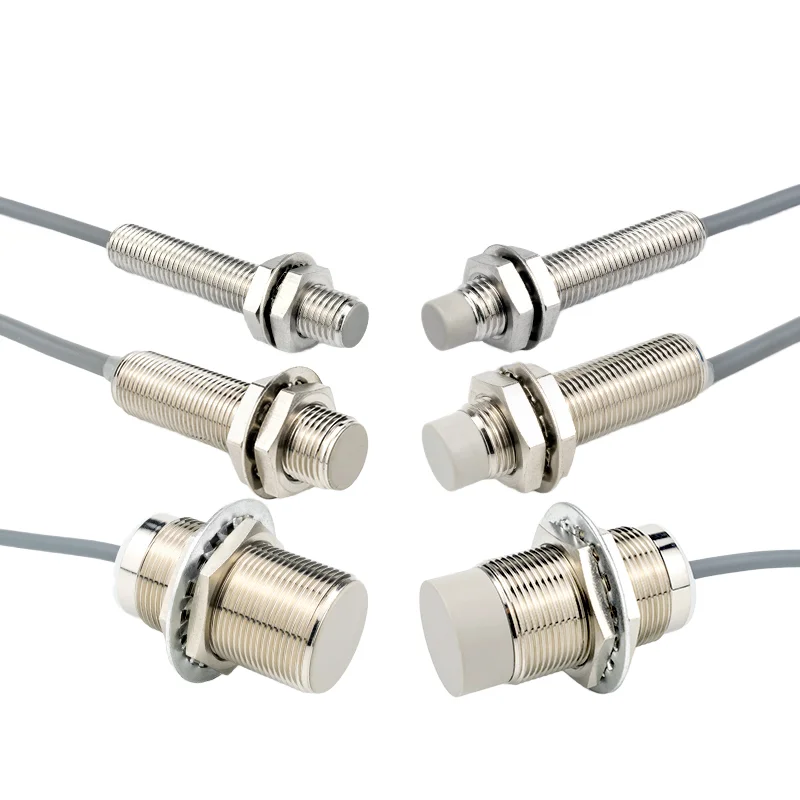 Manufacture oem AC 2 Wires M12 M18 M30 Distance Measurement Sensor Magnetic pnp nc induct Inductive Proximity Switch Sensor
