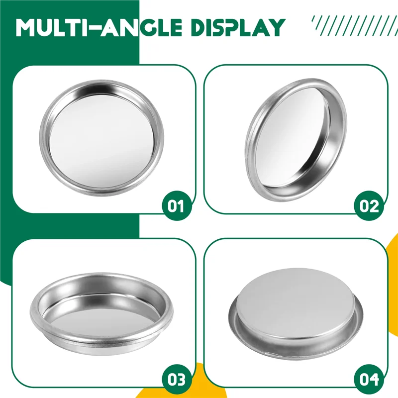 N98R 58Mm Coffee Machine Blank Filter/Stainless Steel Backwash Cleaning Blind Bowl Coffee Machine Accessories