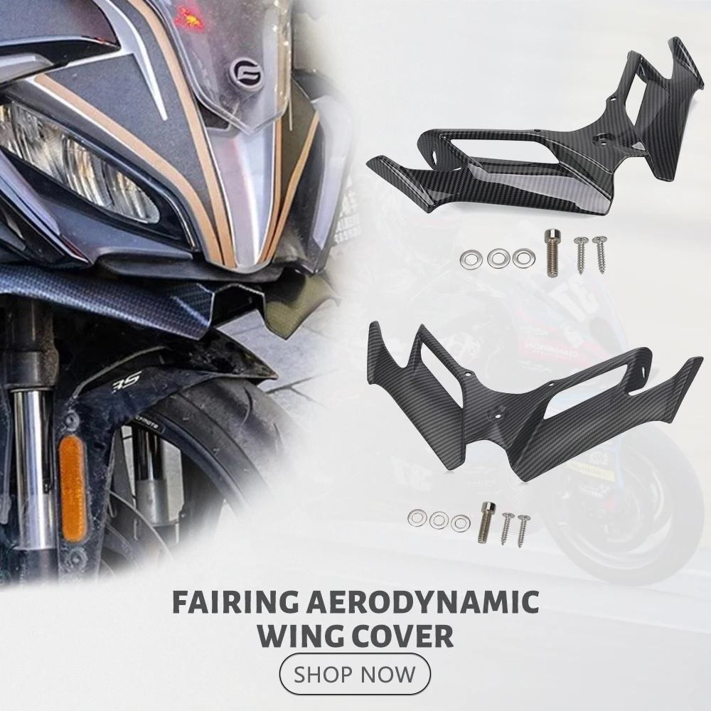 

For CFMOTO 300SR 250SR 450SR SR300 SR250 SR450 2019-2024 Fairing Aerodynamic Winglet Guard Fixed Wind Wing SR 250 300 450 SR