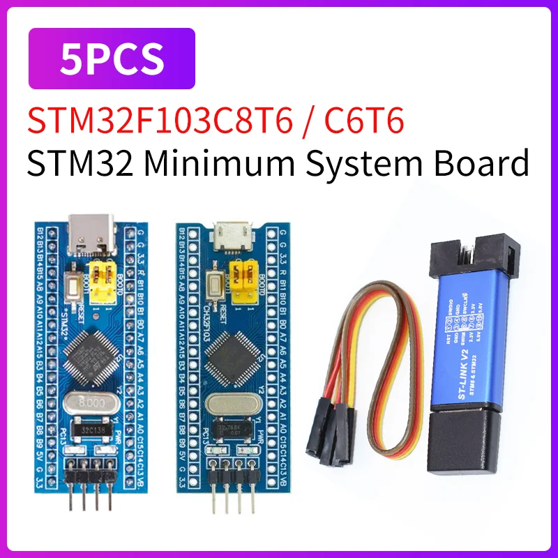 5PCS STM32F103C8T6 …