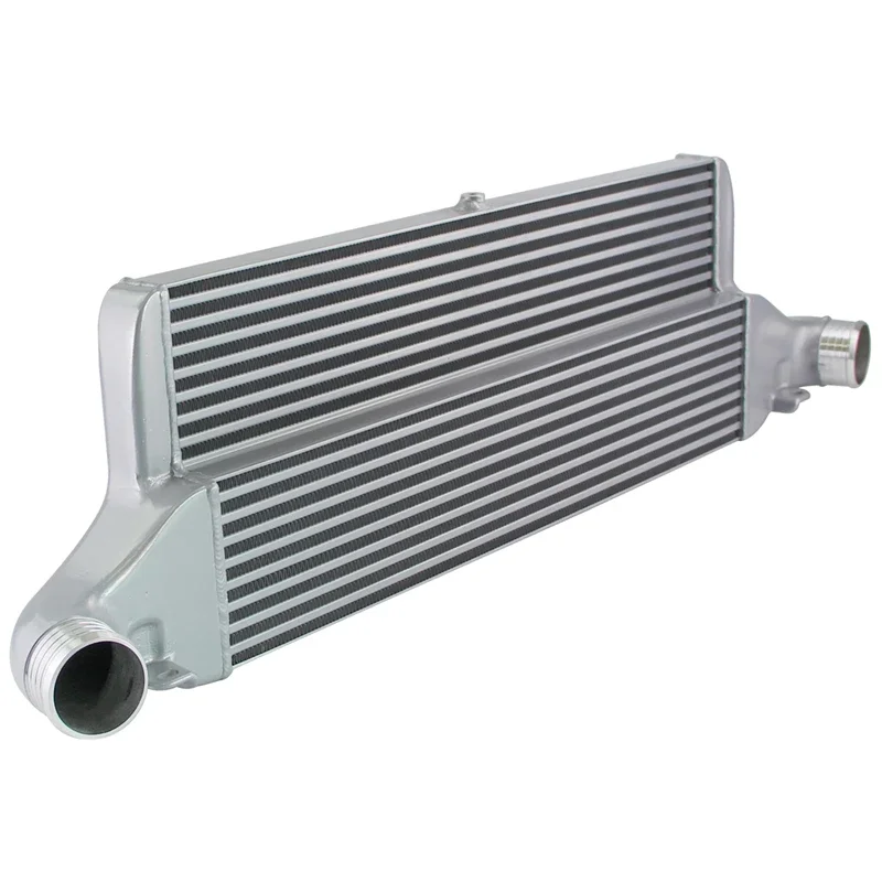 Zwart/Zilver Intercooler Concurrentie Upgrade Front Mount Voor EVO1 Ford Fiesta ST180/ST200 1.6L MK7 EcoBoost 2013-2016