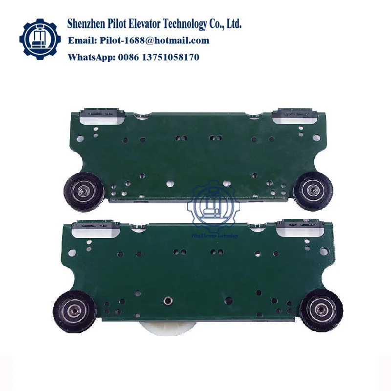 Giant KONE รถ Hall ประตู 55 ประตูแขวนชุดล้อ 800 เปิด 900 เปิด Zhanpeng ประตูลิฟท์แขวนแผ่น