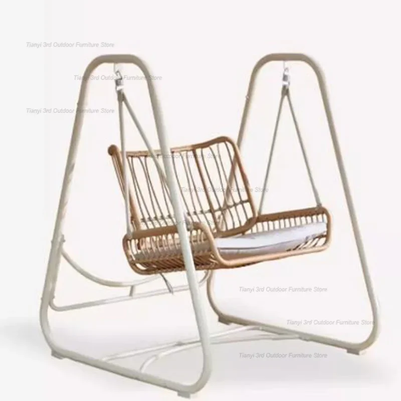 Relax Garden Patio Swings Rocking Luxury Suspended Sex Chair Patio Swings Shaking Street Outdoor Furniture Schaukel Draußen LLPS