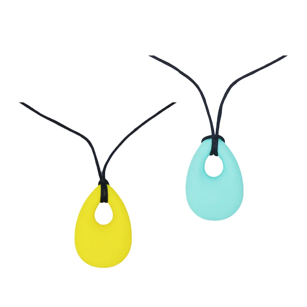 

2 шт., необходимые игрушки для прорезывания зубов для младенцев, детей, тренировка моляров, жевательная подвеска, жевательные украшения