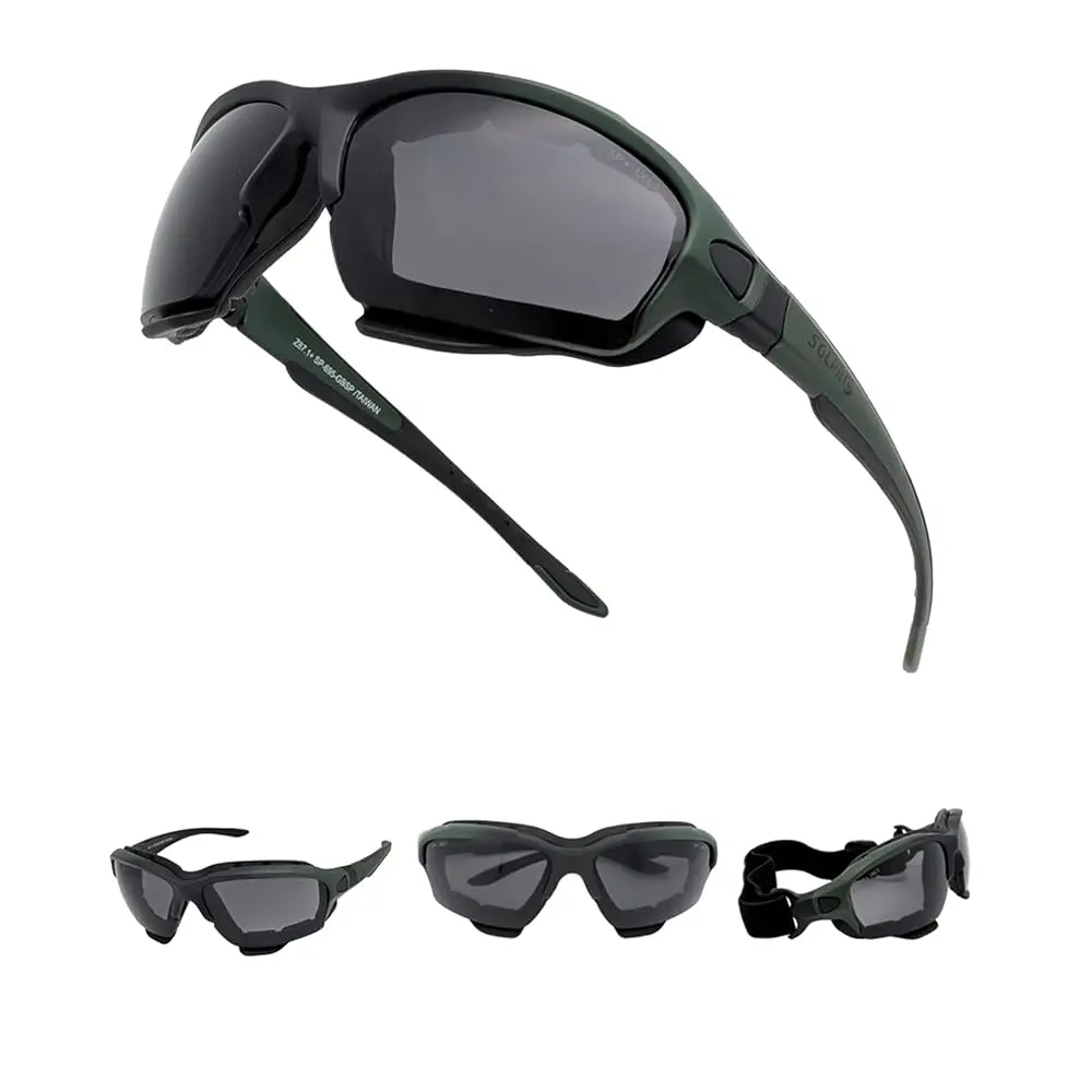 

Free Shipping Powersports Glasses Safety Motorcycle Goggle, Anti-fog, Z87 Wrap around, Hunting, Riding, Mowing, Fit Men and Wome