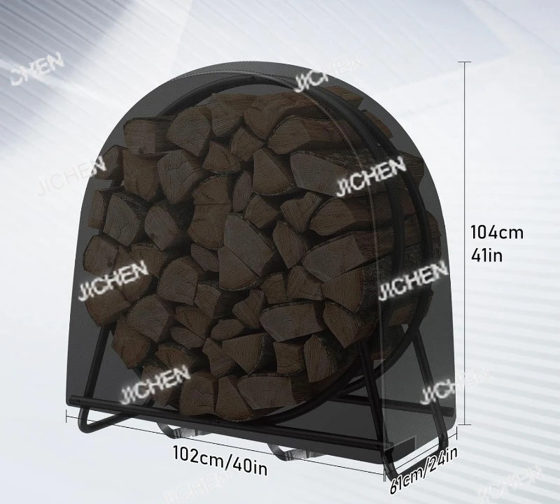 

Neu Firewood Shed Firewood Cover Oxford Cloth Outdoor Rainproof Frost-proof Shade Waterproof Furniture Cover P