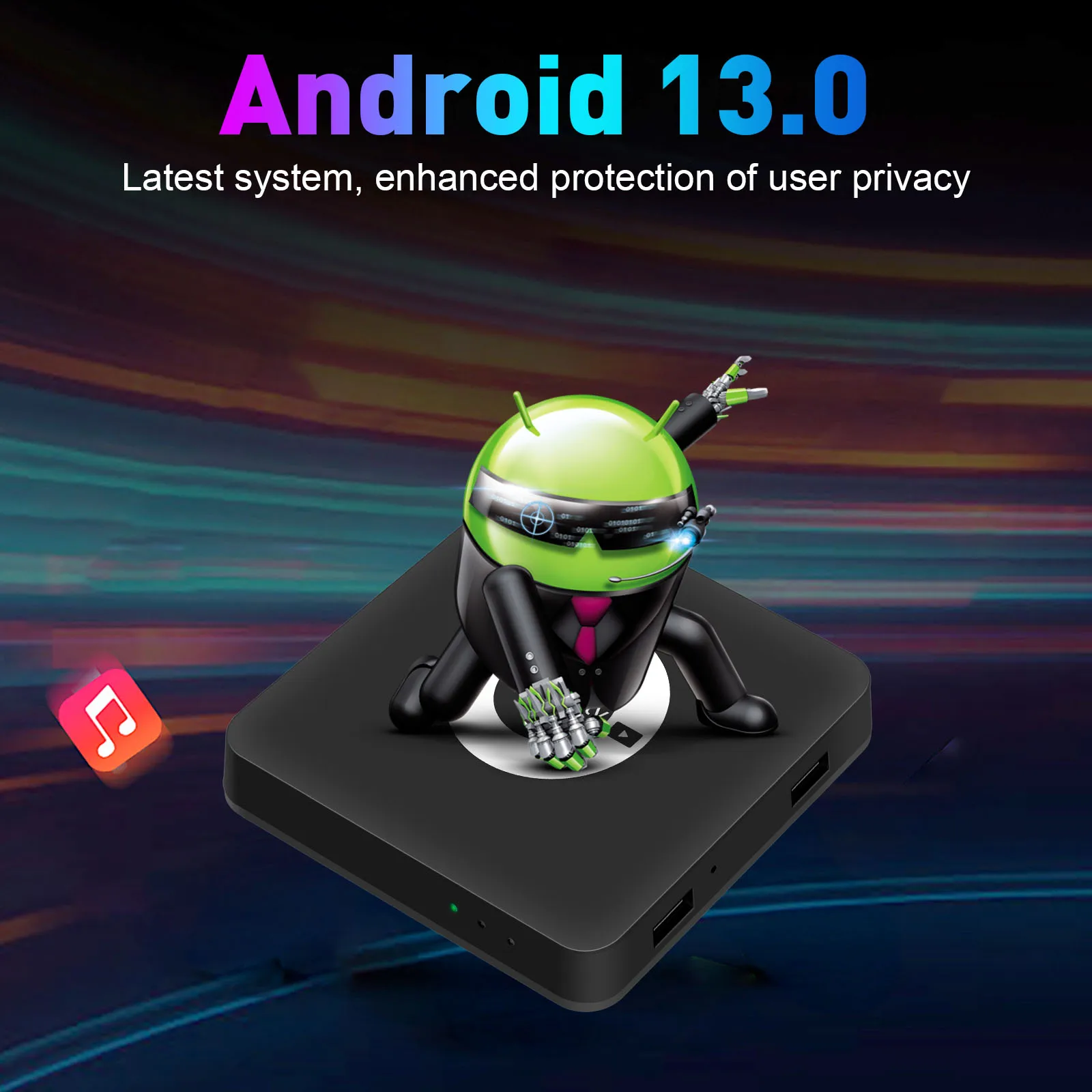 Global Version Q96 OHP 4K TV Box 4K Ultra HD Android 13 Hisilicon Hi3798M 8GB 128GB WiFi 4G 5G Smart TV Box Smart Player iptv