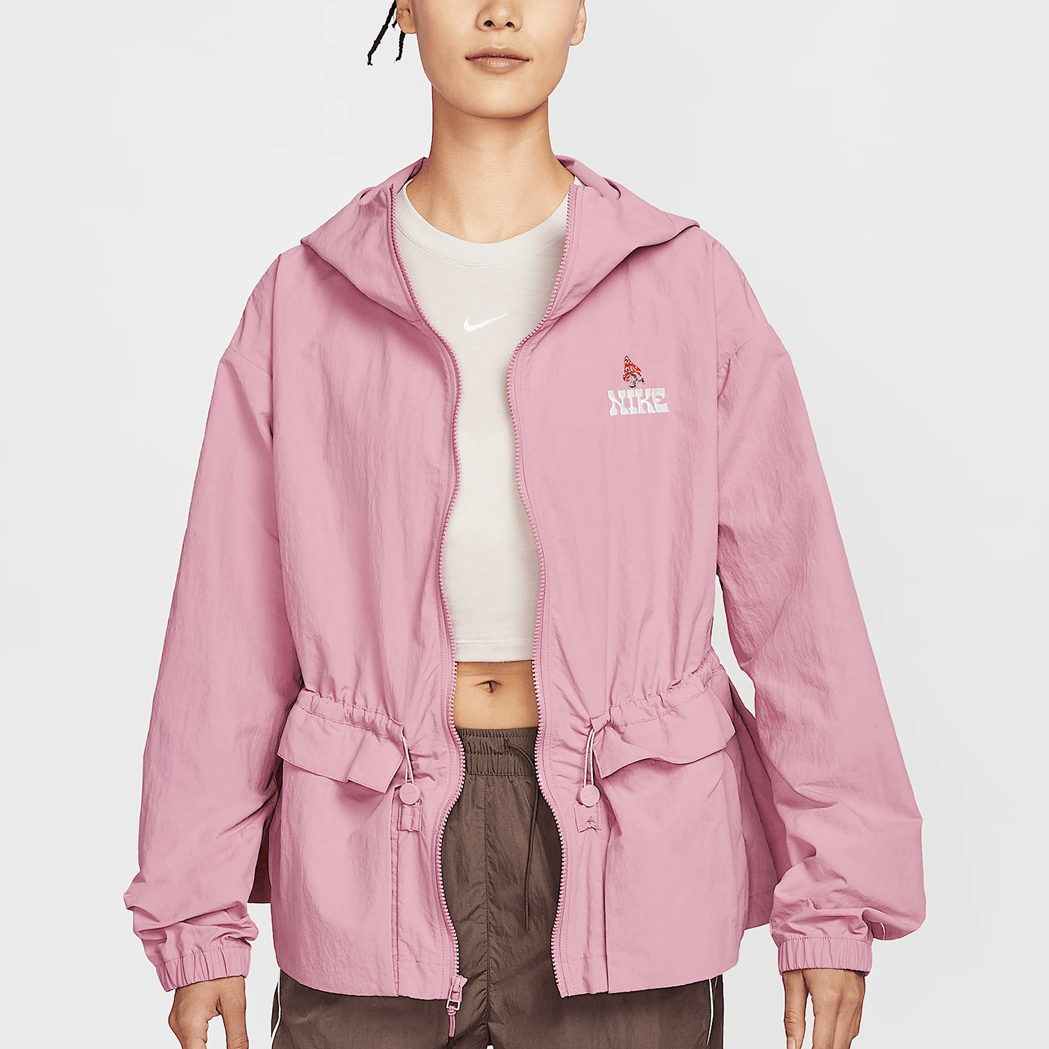 

Nike genuine Sportswear Women's waist-cinching outdoor durable jacket IF0609-668