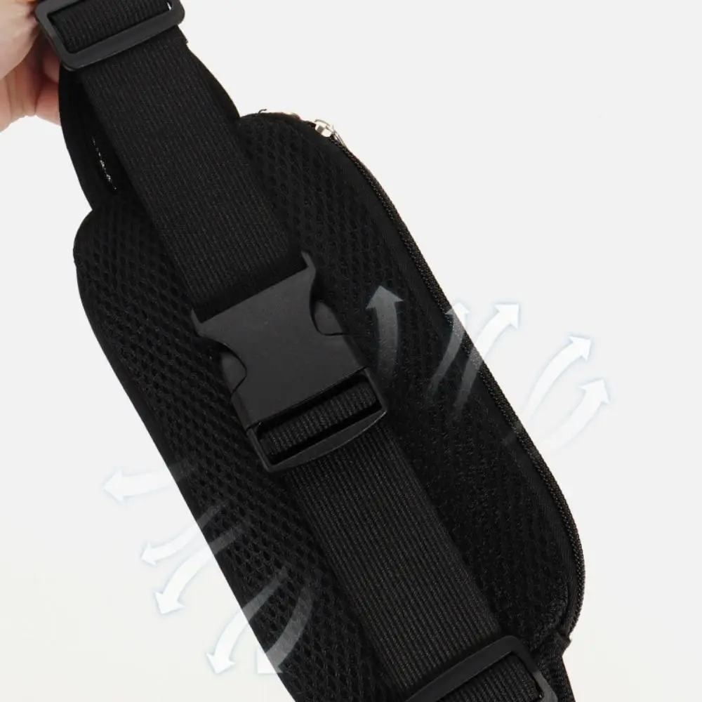 Waterproof Running Waist Bag Invisible Adjustable Marathon Jogging Bag Reflective Strip Lightweight Sports Fanny Pack Fitness