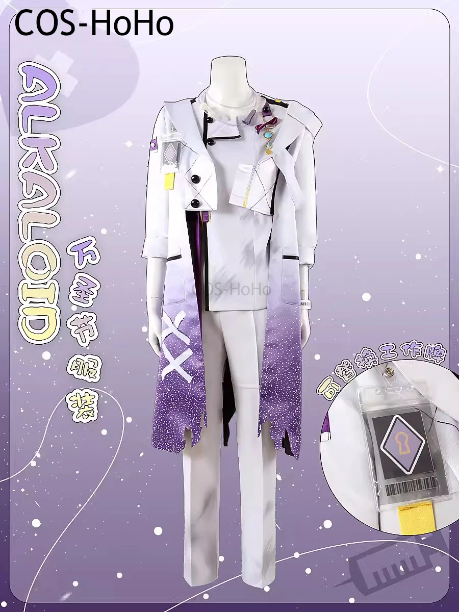 COS-HoHo Ensemble Stars ALKALOID Kazehaya Tatsumi/Ayase Mayoi/Amagi Hiiro/Shiratori Aira Cosplay Costume Halloween Party Outfit