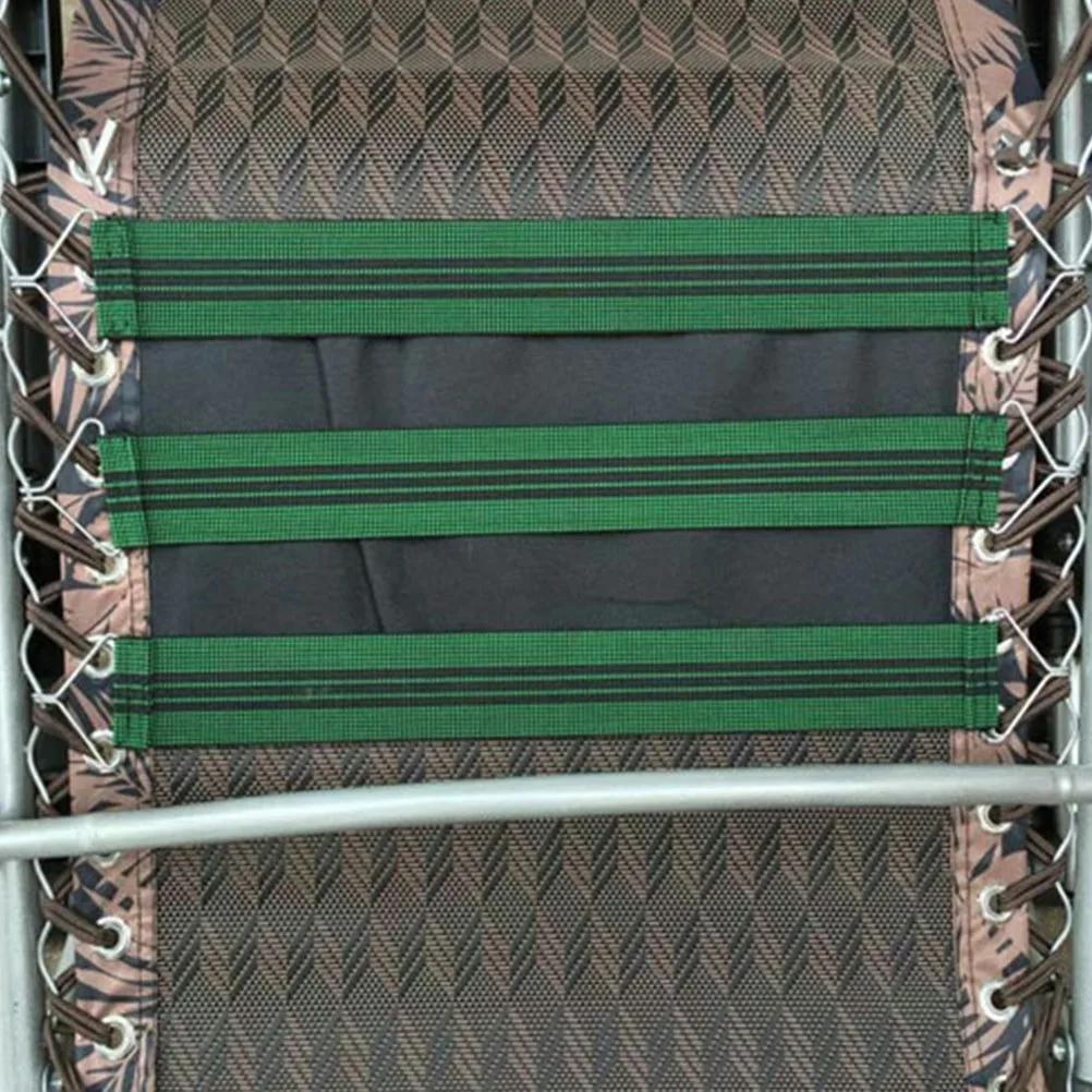 

3 Pcs Foldable Chair Belts Reinforced Elastic Bands for Recliner Anti-break Fabric Lounge Chairs Strong Support Furniture Legs