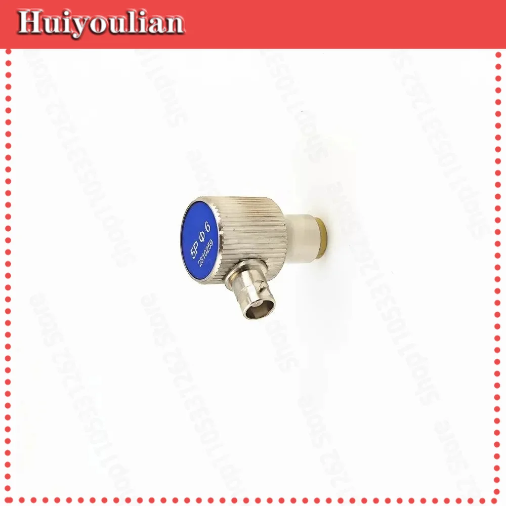 2.5P10 Ultrasonic Flaw Detector Straight Probe Longitudinal Wave Miniature Metal Detection Transducer Horizontal Plug-in