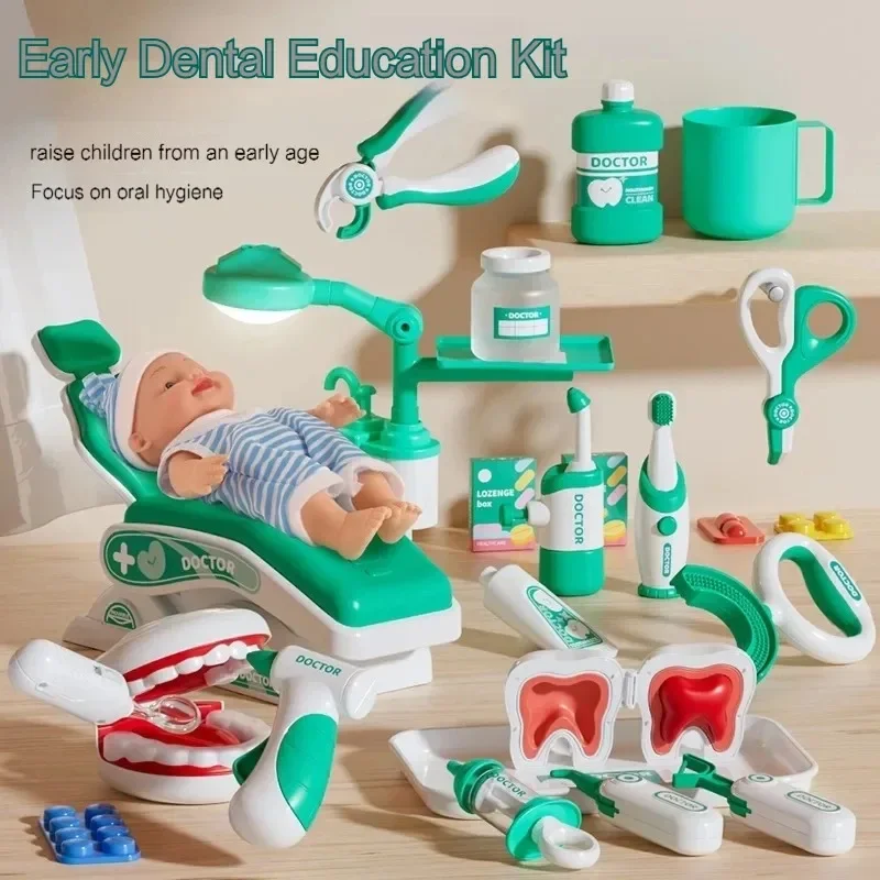 Dentist toys Doctor nurse play house children injection Playing Simulation Medical Children Scene Game Medical Institution Toy