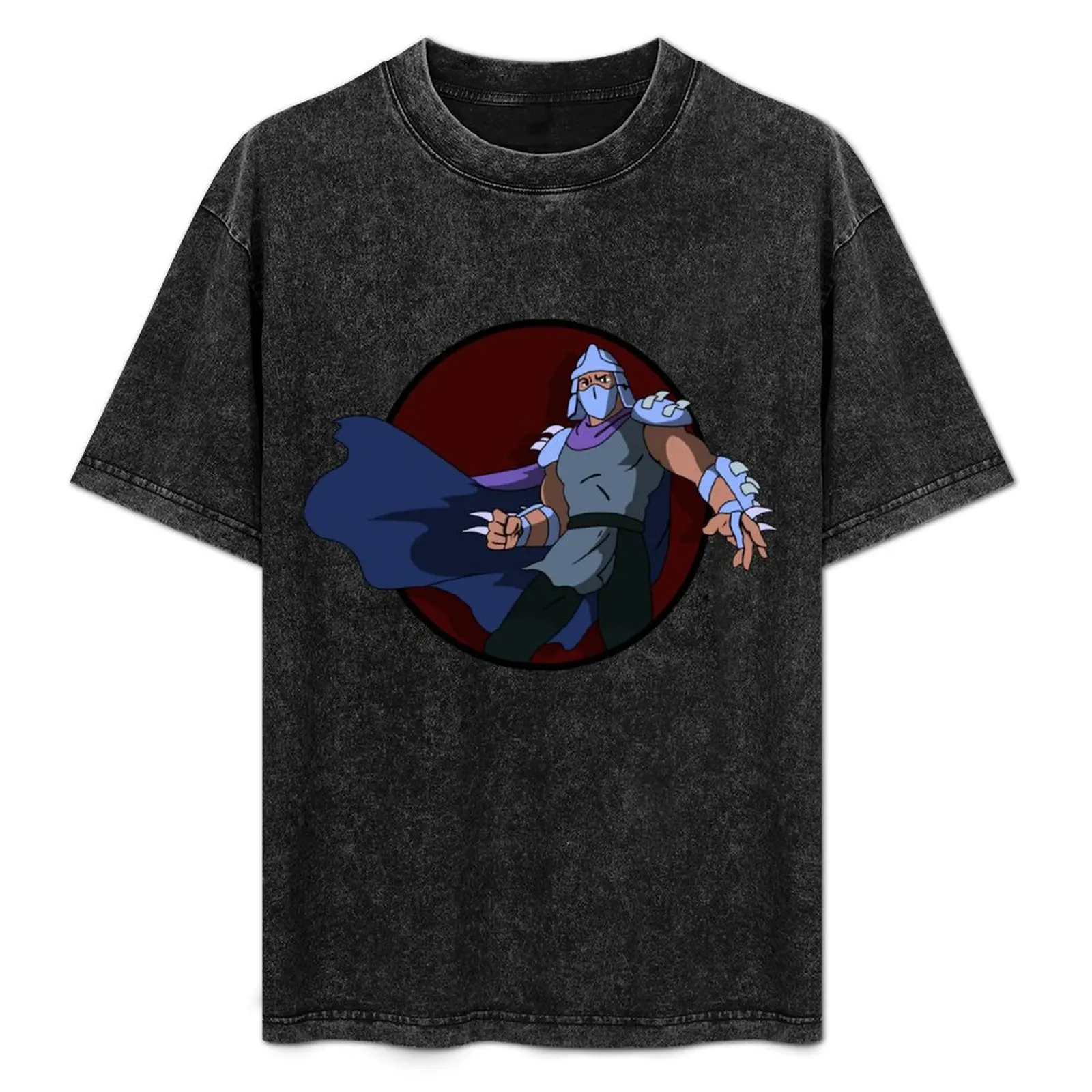 Shredder T-Shirt rapper graphic tees baggy shirts anime clothes graphics men t shirts high quality