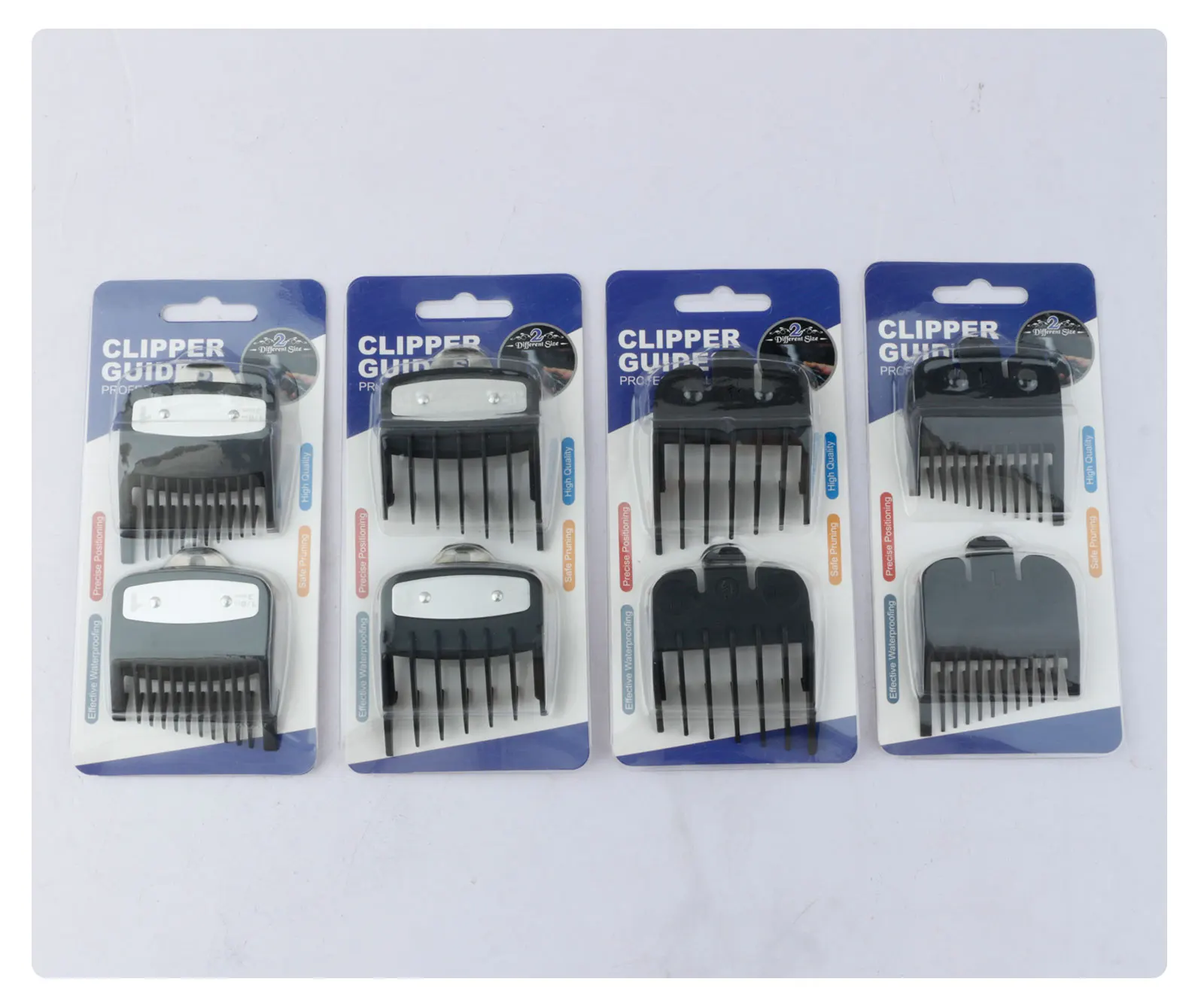 2 Stücke Professionelle Koteletten Friseur Haarschnitt Führungskamm Haarschneidemaschine Grenzkämme Trimmer Wachen Befestigung Styling Werkzeuge 3mm/4,5mm – Detail 18