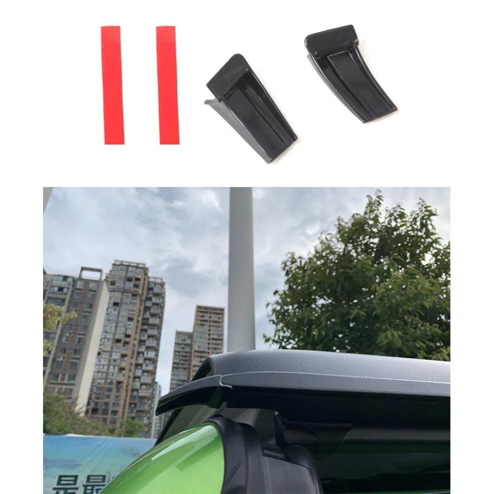 Hardtop Rain Diverter,Rain Gutter Extension Rainwater Deflector for 2018-2021 Jeep Wrangler JL JLU JT Accessories, Short