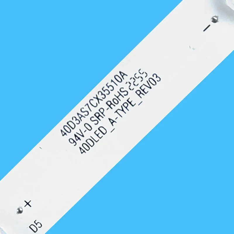 LED backlight strip 40DLED_A B-TYPE VES400UNDS-2D-N02 N03 N04 LT-40C750 For Toshiba 40S3653DB 40L1533DB 40L1553DB JT014001