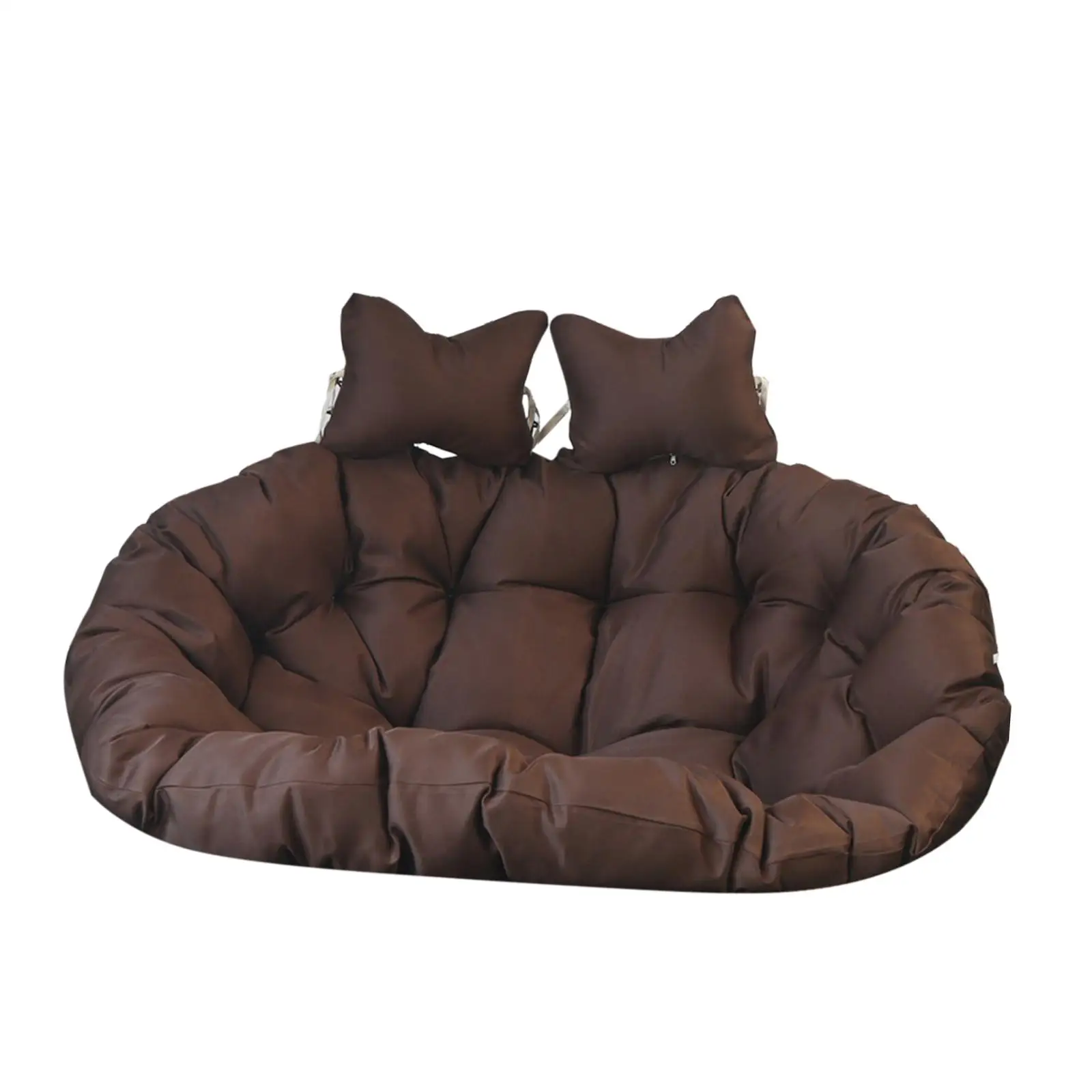 Washable Double Egg Chair Cushion Thick Soft Seat Pillow for Hammock Basket Chair Indoor Outdoor Lounge