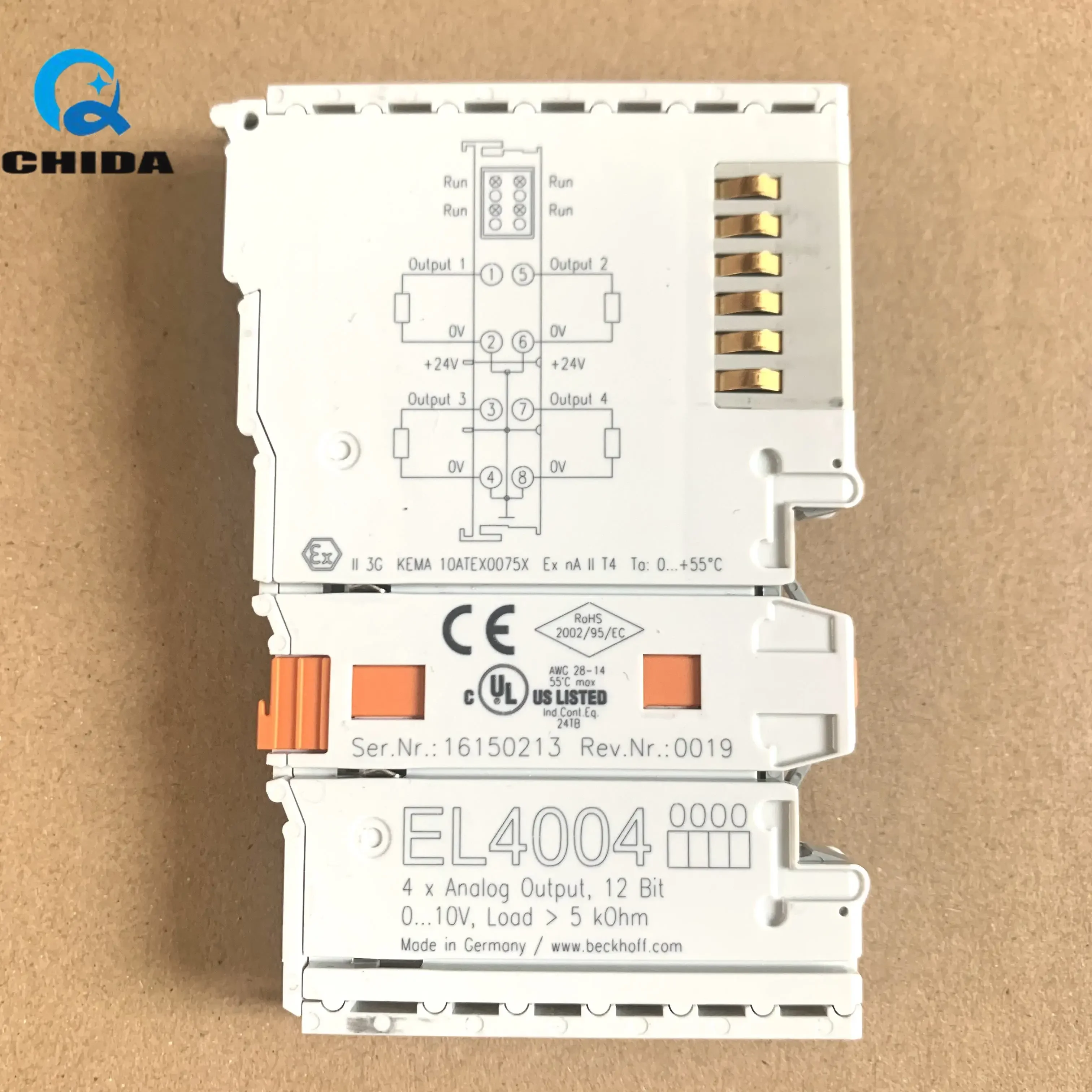 CHIDA Beckhoff EL1918 EtherCAT Terminal 8-channel digital input 24 V DC Module