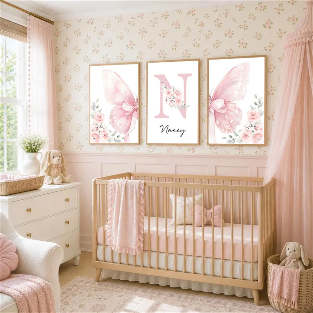Quadro de parede personalizado - Baby Nursery Name Wall Art avaliação e preço