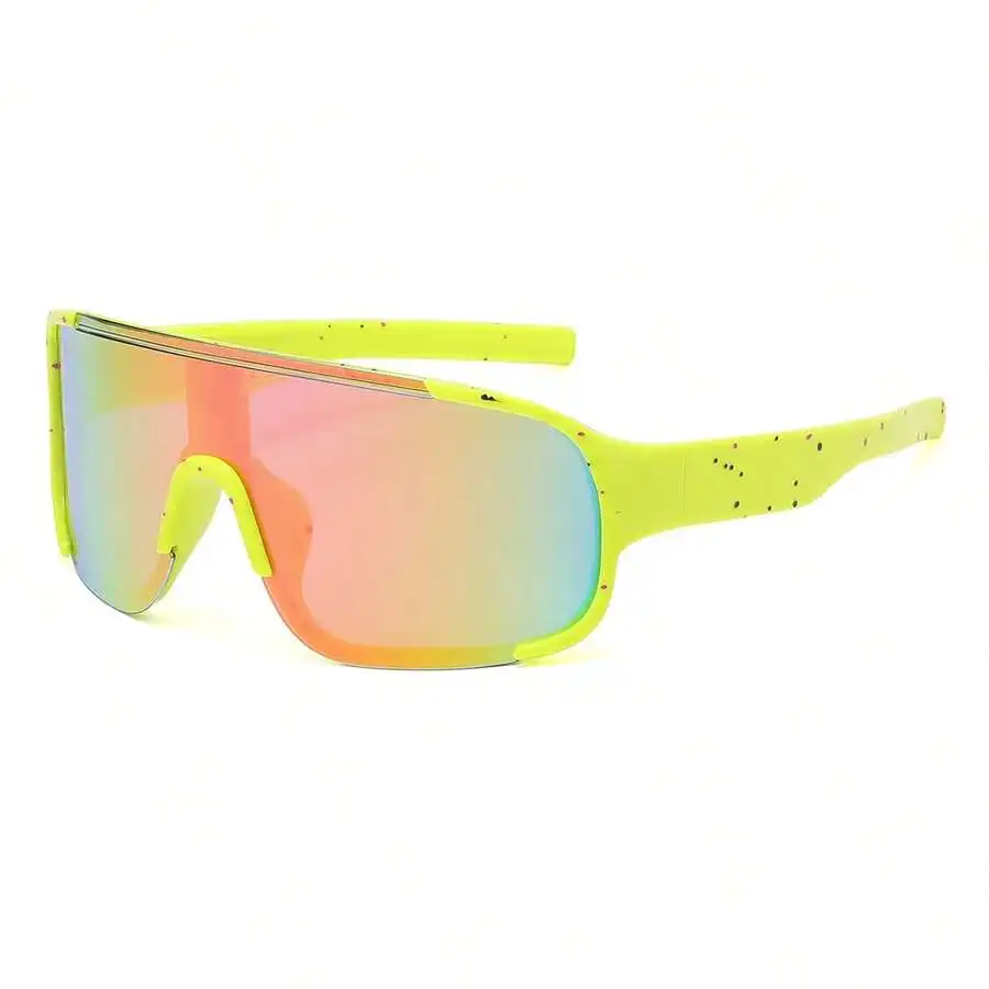 

Mens Wrap-Around Y2K Style Plastic Sport Sunglasses For Cycling Skiing Outdoor Travel