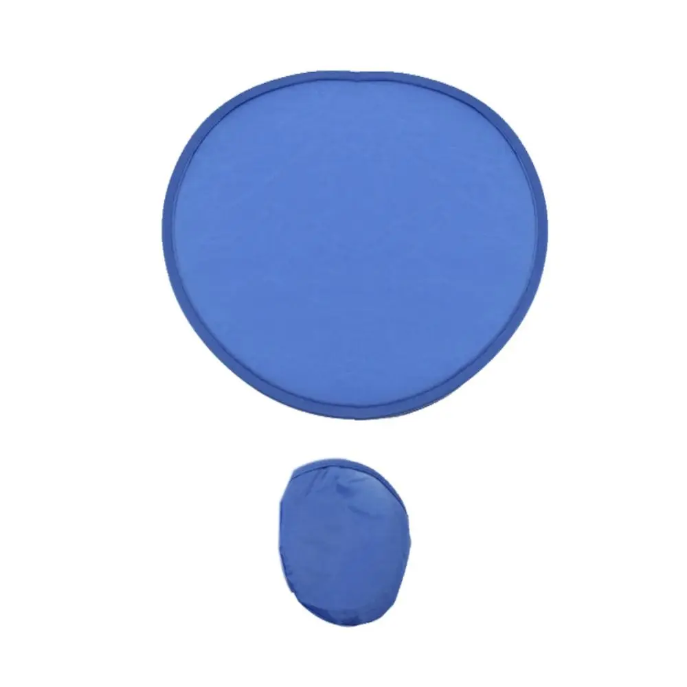 

2023 Solid Color Round Summer with Pocket for Outdoor Circular Fan Folding Fans Child Toy