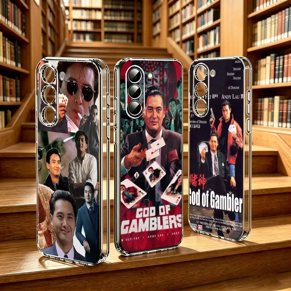 Classic Hong Kong Cinema  Phone Case for Samsung Galaxy A55 A06 A16 A26 A36 A56 A25 A35 A15 Transparent Flexible Cover