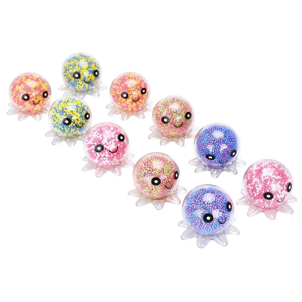 ใหม่เรืองแสงความเครียดบรรเทา Fidget Octopus Balls น่ารัก Decompressing ของเล่นของขวัญตลก TPR บีบของเล่น