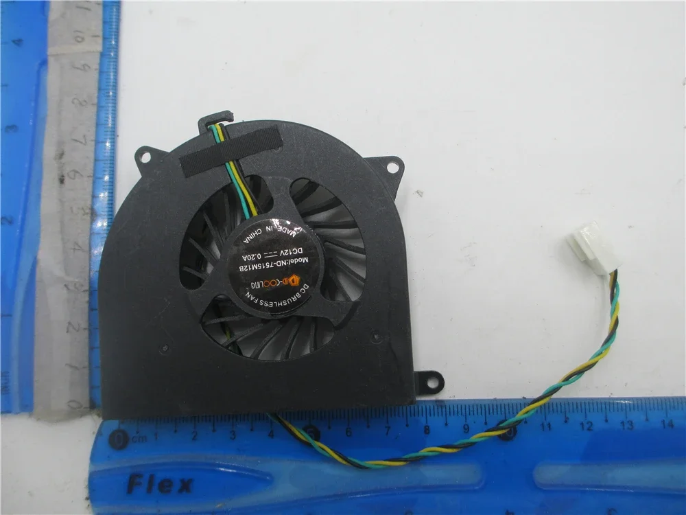 New Laptop CPU Cooling Fan WSA06015F12H YD7015HS DFH7515S WSA07016F12J Fan 4-wire Cooler Fan 12V