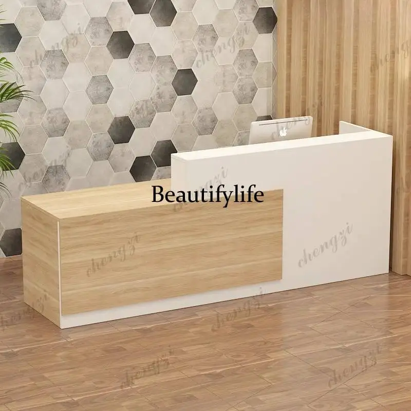 

PPP Hotels Storage Reception Desks Orange Checkout Drawers Classic Reception Desks Corner Luxury Mostrador