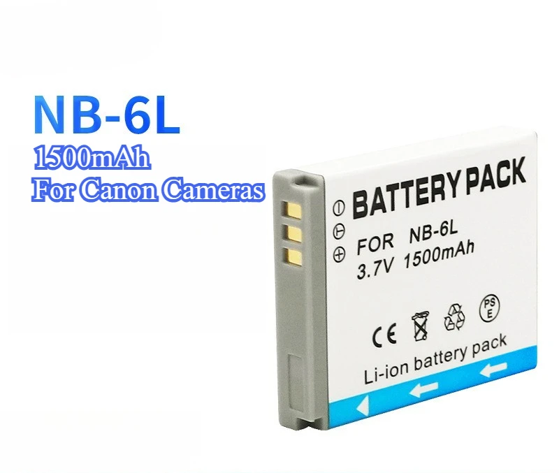 1500Mah NB-6L Lithi… - image
