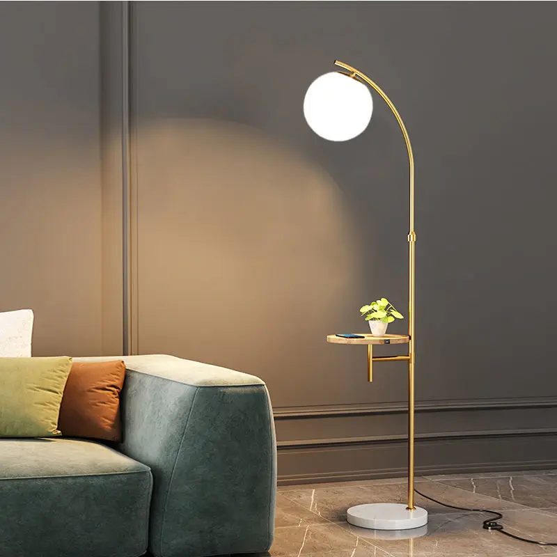 

ins floor lamp living room sofa side coffee table Nordic Europe modern light luxury bedroom bedside floor lamp