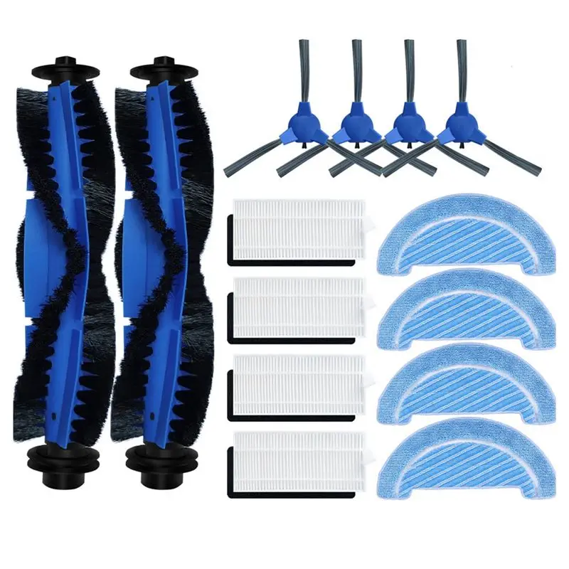 

M02K-For Cecotec Conga 1090 1790 Titanium Ultra Robot Vacuum Replacement Spare Parts Accessories Hepa Filter Mop Rag