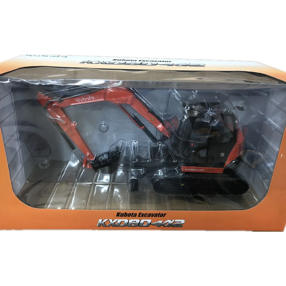 For Doosan DX27 Kubota U-30 KX080 KX57 Alloy Toys Car Ornaments Construction Machinery Simulation 1:24 Alloy Mini Model Suitable