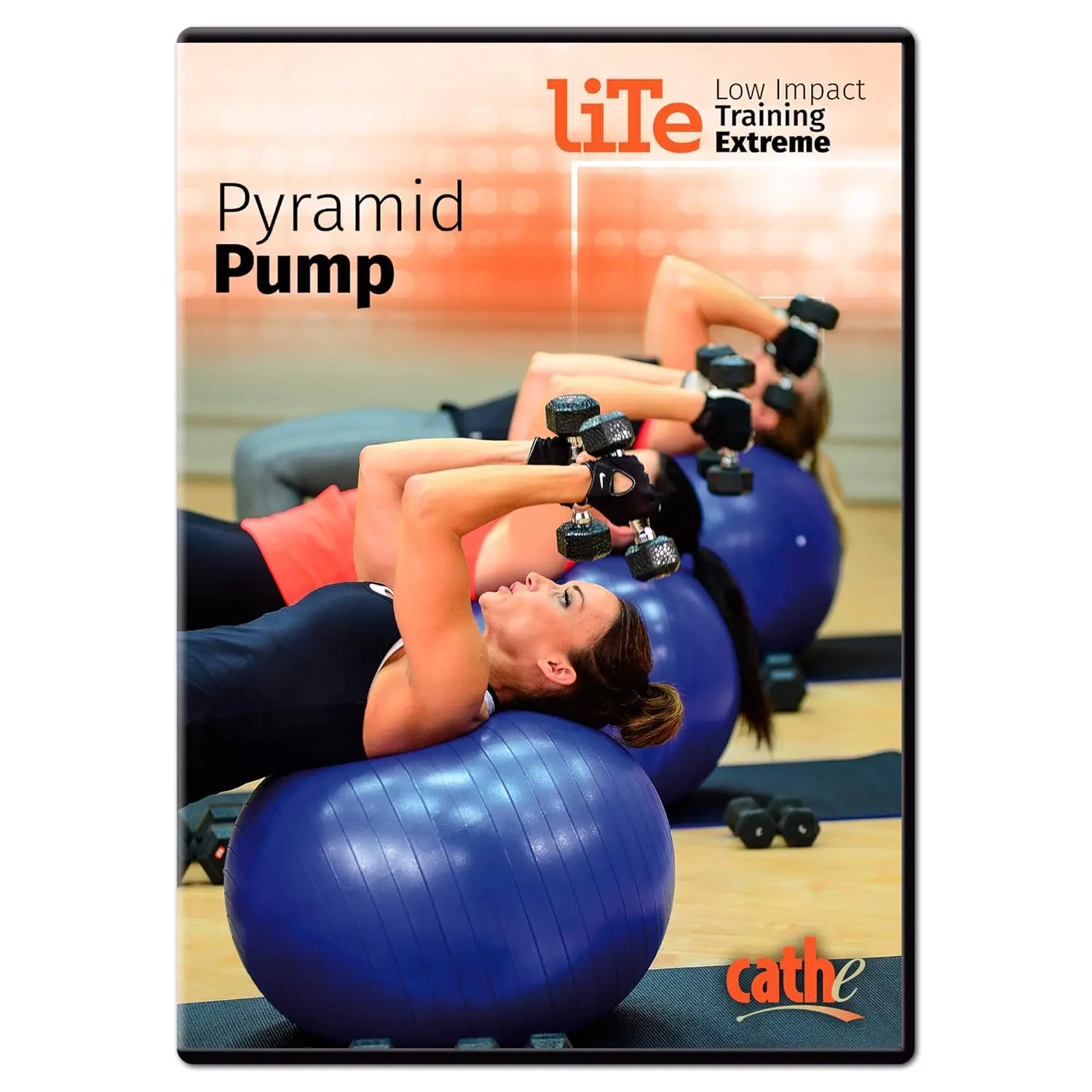 Cathe Pyramid Pump Strength Training Upper and Lower Body Workout DVD For Women and Men - Use This Weightlifting DVD To Build, S