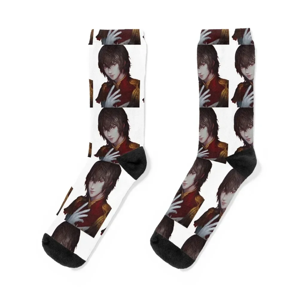 Goro Akechi Socks floor Stockings man Men's Socks Luxury Women's