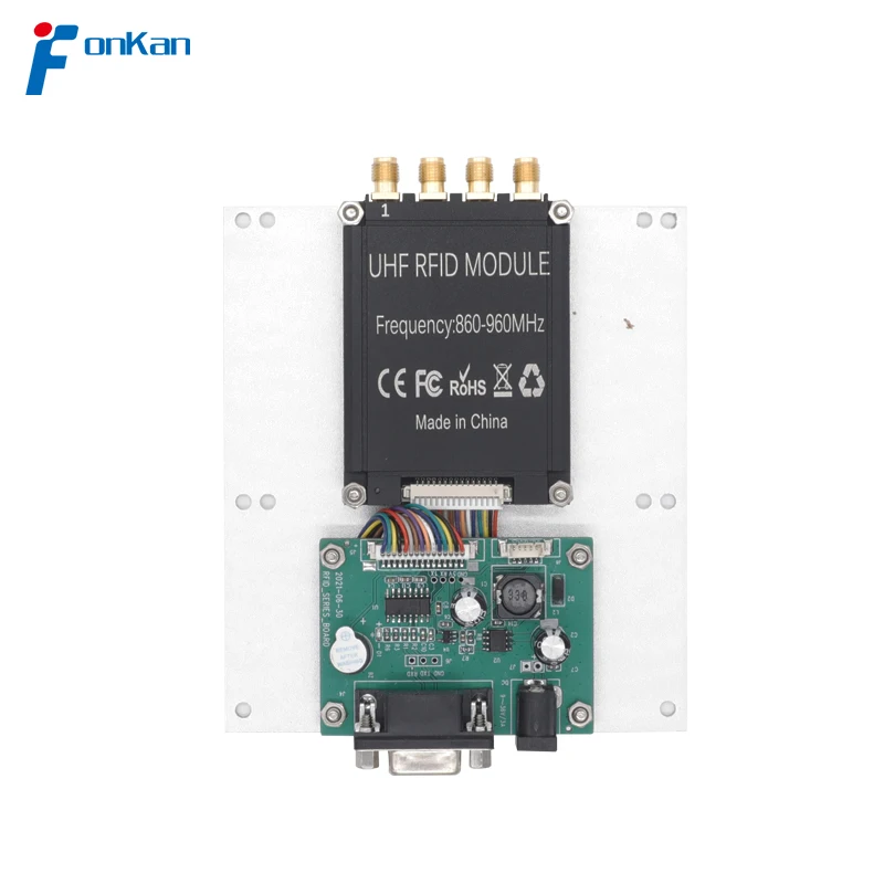 Imagem -05 - Módulo de Cartão de Controle de Acesso de Longo Alcance Cartão de Controle de Acesso Uhf Rfid Rs232 Tcp ip 860 960mhz