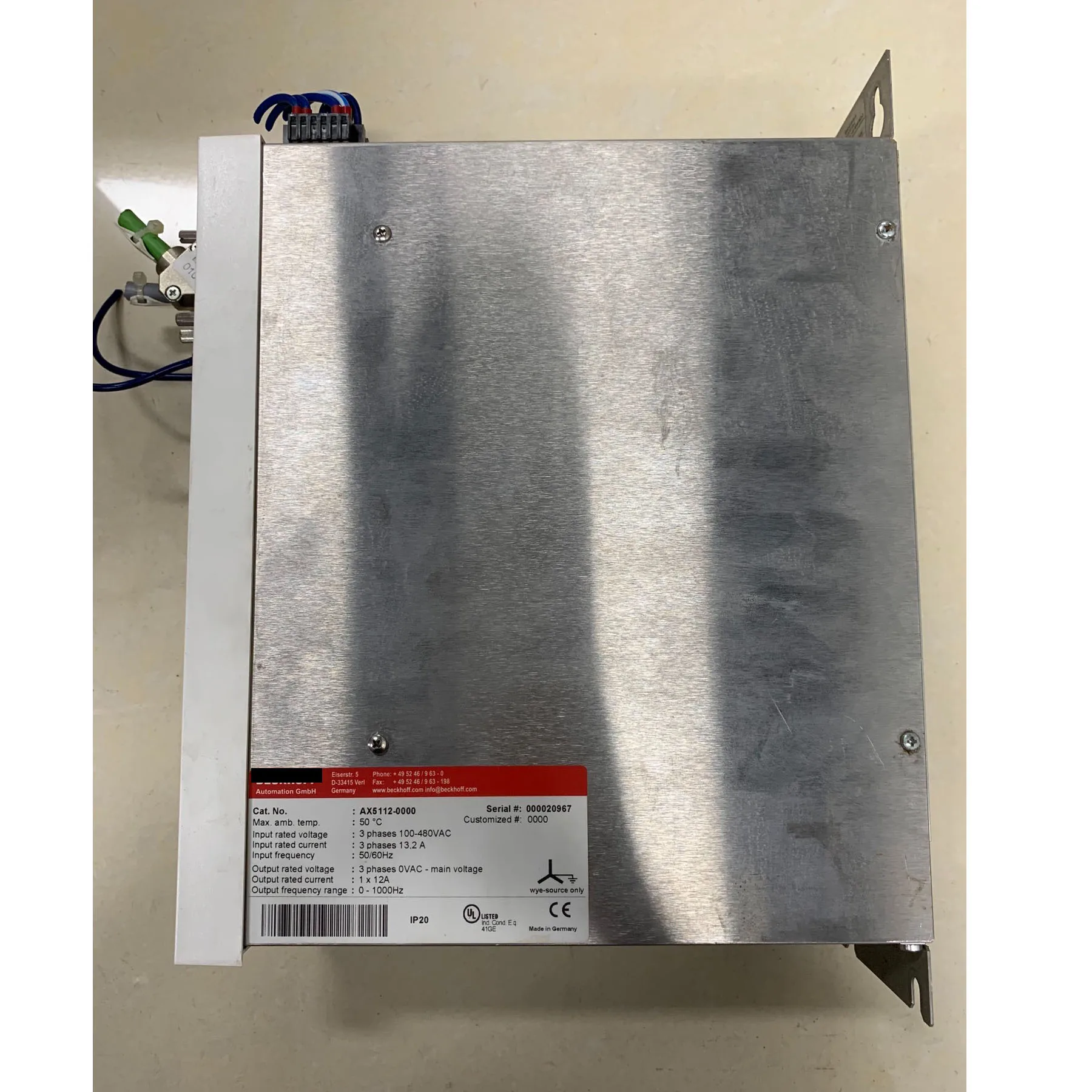 Servo Drive AX5112-0000 Com garantia