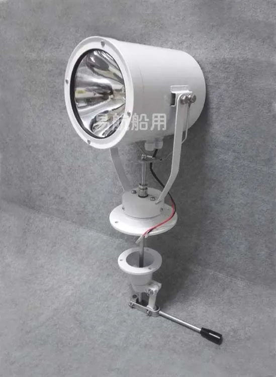 Marine xenon searchlights 24 v12v220v searchlight pure white glare of 150 w xenon search light steel white light