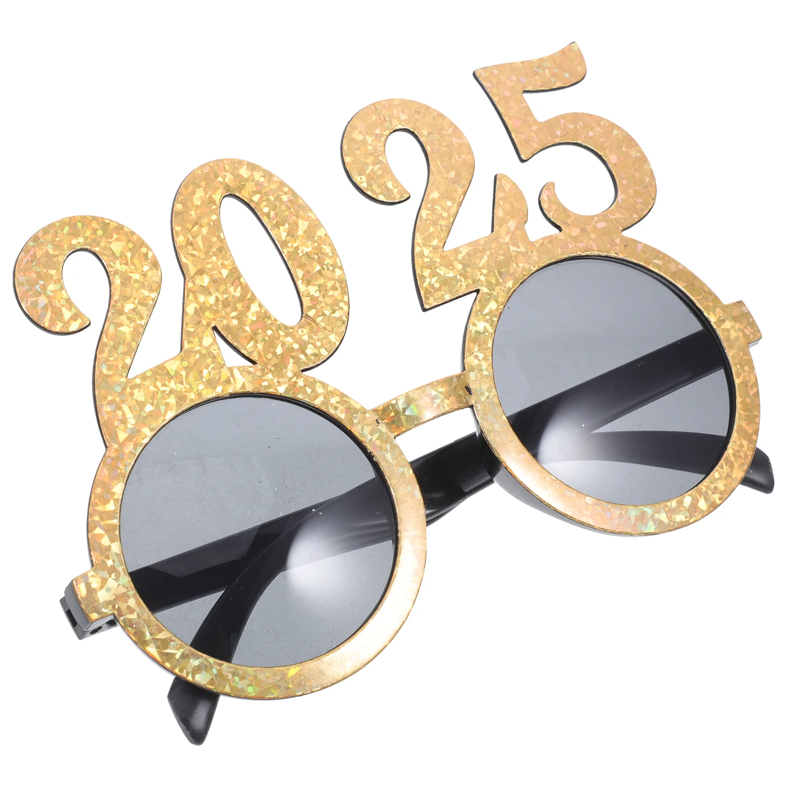 

2025 Glasses New Year Party Favors Decorative Mirror Eyeglasses Decors Abs Props